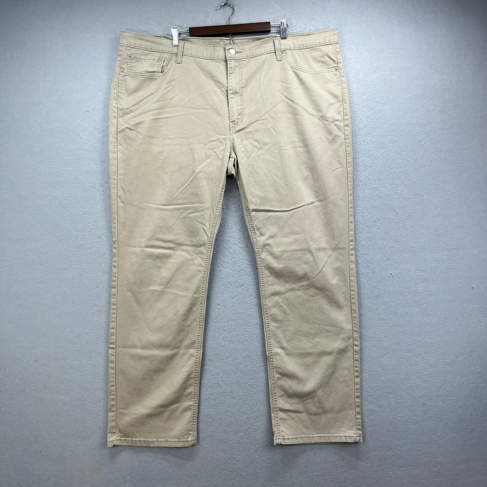 Levis Pants Mens 48x34 541 Athletic Taper All Seasons Tech Chino Casual Preppy